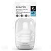 Suavinex Tettarelle Simmetriche in Silicone SX Pro Flusso Lento per Neonati con Sistema Anti-Colica