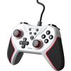 Generic Gamepad cablato per Switch/OLED/PC Computer, maniglia del joystick di gioco portatile del regolatore cablato (bianco)