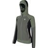 MONTURA WIND REVOLUTION HOODY JACKET WOMAN 4901 verde salvia/light rose