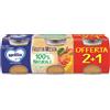 DANONE NUTRICIA SpA SOC.BEN. MELLIN OMOGENEIZZATO FRUTTA MISTA 3 PEZZI DA 100 G