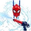Sambro Marvel Spiderman Zaino con Pistola Ad Acqua, Giochi da Esterno per Bambini, Giochi Estivi per Spiaggia, Giardino, Feste di Compleanno