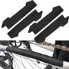 BESNIN 2 Protezioni per Catena in Silicone per Mountain Bike, proteggono Il Telaio della Bici per la Maggior Parte delle Biciclette