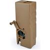 Zhongren Airsoft Speed Loader Tactical M4 Hand Crank Magazine capacità Caricabatterie rapido 6MM 1000 Tours (Nero)