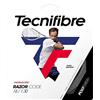 Tecnifibre Razor Code-Corda da Tennis, 1,30 mm, 12 m, Colore: Carbonio Unisex-Adulto, 1.25 mm