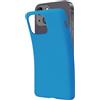 SBS Cover per iPhone 14 Blu Sea Blue Pantone 7689 C, Custodia Morbida e Flessibile Antigraffio, Cover Sottile e Comoda da Tenere in Tasca, Custodia Compatibile con Ricarica Wireless