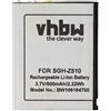vhbw Li-Ion Batteria 600mAh (3.7V) compatibile con cellulari e smartphone Samsung SGH-D820, SGH-P300, SGH-Z510