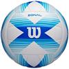 Wilson Zonal, WTH60020XB Pallone da Pallavolo, finta pelle, Design di Assistenza, Blu/Bianco