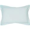 Helena Springfield Tinta Unita in Percalle 50/Oxford Pillow Case, Vari Colori, Duck Egg, 48 x 74 x 0.1 cm