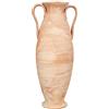 Biscottini Vaso terracotta toscana 100x38x42 cm | Vasi terracotta grandi fatti a mano | Anfore da giardino decorative e funzionali