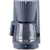 Alessi Plissé MDL14 G - Macchina per Caffè Filtrato di Design, Funzione di Avvio Automatico, in Resina Termoplastica, Spina Europea 1100 W, 150 cl, Grigio