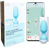 Fizimed Emy | Sonda pelvica Kegel con App | Rafforzare il tuo pavimento pelvico | Prevenire l'incontinenza e il prolasso degli organi | Esercizi di Kegel |Dispositivo Medico Clinicamente Provato | Fizimed