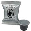 Caffè Leonardo 100 Capsule Compatibili con le Macchine ad uso domestico Nespresso*- Caffè Leonardo - Tostatura Artigianale - Made in Italy