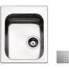 Apell Lavello da Incasso 1 Vasca Monovasca 42 x 50 cm Acciaio Inox Antigraffio Serie Torino Apell TO42IAC