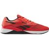 Reebok Nano X4, Sneaker Unisex-Adulto, DYNRED/Black/PURGRY, 35 EU