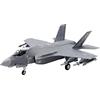 TAMIYA 60792 1:72 F-35A Lightning II - riproduzione fedele all'originale, kit di costruzione in plastica, fai da te, modellini, assemblaggio, non verniciato, multicolore