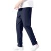 Generico Pantaloni Larghi Harem Pantaloni Casual Stile Giapponesi Semplici da Uomo in Cotone e Lino Pantaloni Larghi Casual da Casa Pantaloni Lunghi Leggeri e Traspiranti Harem Large
