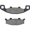 AHL 1 paio di pastiglie freno anteriori per moto per KLE 500 A1-A12 1991-2004/KLE 500 B1P/B6F/B7F 2005-2007/KLE 500 A1-A12 1991-2004/Kawasaki ZX 100 B1-B3 1988-1990/GPX 750 R 1987-1989