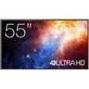 Optoma Monitor Digital Signage Led 55'' Optoma N3551K Connect Serie N 4K 3840x2160/6ms/classe G/Nero [H1F2C0MBW101]