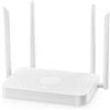 Binardat WiFi6 Router Internet senza fili AX3000, 2.4G/5G Dual Band 160MHz larghezza di banda 2x2 MIMO, 4 porte Gigabit Ethernet WAN/LAN, One-Click MESH/WPS