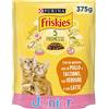Friskies PURINA FRISKIES 5 Promesse Crocchette per Gatti Adulti con Pollo, Tacchino, Latte e Verdure 12 Sacchi da 375g