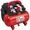 FINI Energy 6 compressore aria portatile elettrico 6 lt 8 bar motore 1,5 hp 230V - Fini