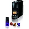 Nespresso Krups Macchina da caffè cialde, Macchina da caffè espresso compatta, 2 dimensioni di tazze, Spegnimento automatico, Essenza Mini Nero YY2910FD