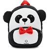 KozyOne Zaino per animali dei cartoni animati, borsa per bambini carina Borse per scuola carine per bambini di 3-6 anni, regalo per bambini della scuola materna (Panda)