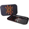 HÔMADICT Naruto Seal Vassoio Multiuso con Coperchio Magnetico per Conservazione, Decorazione, Servire - 29x19 cm - Licenza Ufficiale Naruto