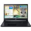 Acer Aspire 7 A715-43G-R7JL Notebook Gaming, Processore AMD Ryzen 5 5625U, RAM 16 GB DDR4, 512 GB PCIe NVMe SSD, Display 15.6 FHD IPS 60 Hz LCD, NVIDIA GeForce RTX 3050 4 GB GDDR6, Windows 11 Home