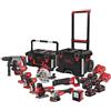 Milwaukee M18 FPP9A-555T Powerpack 9-delig 18V 5.0/5.5Ah in Packout™ Trolley + Box - 4933492524