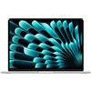 Apple laptop MacBook Air 13 con chip M3 (2024): display Liquid Retina 13,6, memoria unificata 16GB, archiviazione SSD 512GB, videocamera FaceTime HD 1080p, Touch ID; Argento