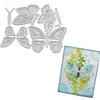 Kryzalite Fustella a farfalla, farfalla, cucito, metallo per realizzare biglietti fatti a mano, scrapbooking, album, carta