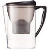 Amazon Basics Caraffa filtrante per l'acqua, 2,3 litri, nero