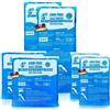 com-four® Pack Economico Impacco Multiuso Riutilizzabile 3 Dimensioni- Busta Gel Freddo/Caldo- Adatto per Microonde - Made in Germany