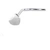 Mia Gioielli - Piercing Cuore - Orecchino Naso Oro 18k (750) Bianco - Anallergico per Donna Ragazza - F-08640-0B00