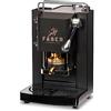 FABER COFFEE MACHINES | Modello Pro Mini Deluxe | Macchina caffe a cialde ese 44mm | finiture Cromo | Pressacialda in ottone (Mat Black)