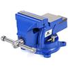 TOPWAY Morsa da Banco 4100mm 4,9kg, Heavy Duty Base Girevole a 360 Gradi Tornio Fresatrice Tavolo Morsetto da Banco per Meccanici e Ingegneri 403115