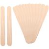 JSKWIKE 20 Pcs Spatole di Cera,Spatole per Cera in Legno,Bastoncini Legno per Ceretta, Spatola per Cera Spatola,Spatola Ceretta,Depilazione Applicatore di Rimozione Multifunzionale