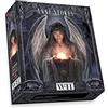 Wild Star Hearts Yule Angel, puzzle da 1000 pezzi, opera d'arte di Anne Stokes, stampa gotica occulta dark fantasy (include guida puzzle poster)