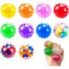 MHDUYEG Mini Palla Antistress, 10 Pcs Antistress Bambini, Palline Antistress, Palline Antistress Bambini, Pallina Colorata Con Perle D'acqua Per Decompressione, Regalini Compleanno Bambini