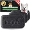 Kelebs Shampoo Sbiancante Per Cani Bianchi | Profumato Naturale | per Pelo Corto e Lungo | Illumina | Elimina Il Giallo Per Un effetto Lucido | No Plastica | Vegano 3pz