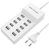 nongxiang Caricatori USB multiplo, stazione di ricarica USB, caricabatterie USB 10 porte, alimentazione USB, hub USB, spina USB compatibile con iPhone 12/13/14/15/Samsung S24/S23/Z Flood/Z Flip/Xiaomi