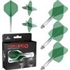 Mission Darts Force 90 | Sistema Integrato di Precisione con Alette Modellate e Aste per Freccette, Confezione da 3 Alette e Aste per Freccette Combinate Professionali Altamente Resistenti | Standard