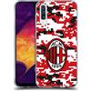 Head Case Designs Licenza Ufficiale AC Milan Camouflage Digitale Modelli Cresta Custodia Cover in Morbido Gel Compatibile con Samsung Galaxy A50/A30s (2019)