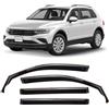 Clim Art Deflettori Compatibile con Volkswagen Tiguan 16-23 - Incasso 4Pz