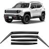 Clim Art Deflettori Compatibile con Jeep Renegade 14-26 - Adesivo 4Pz
