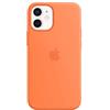 Apple Custodia MagSafe in Silicone (per iPhone 12 mini), Kumquat