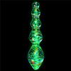 LoveToy Glow-in-the-dark Twilight Gleam Glass Dildo Tantalizing Orbs