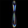 LoveToy Twilight Gleam Glass Dildo Double Delight