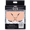 Master Series Spread Labia Spreader Straps with Clamps XL Black